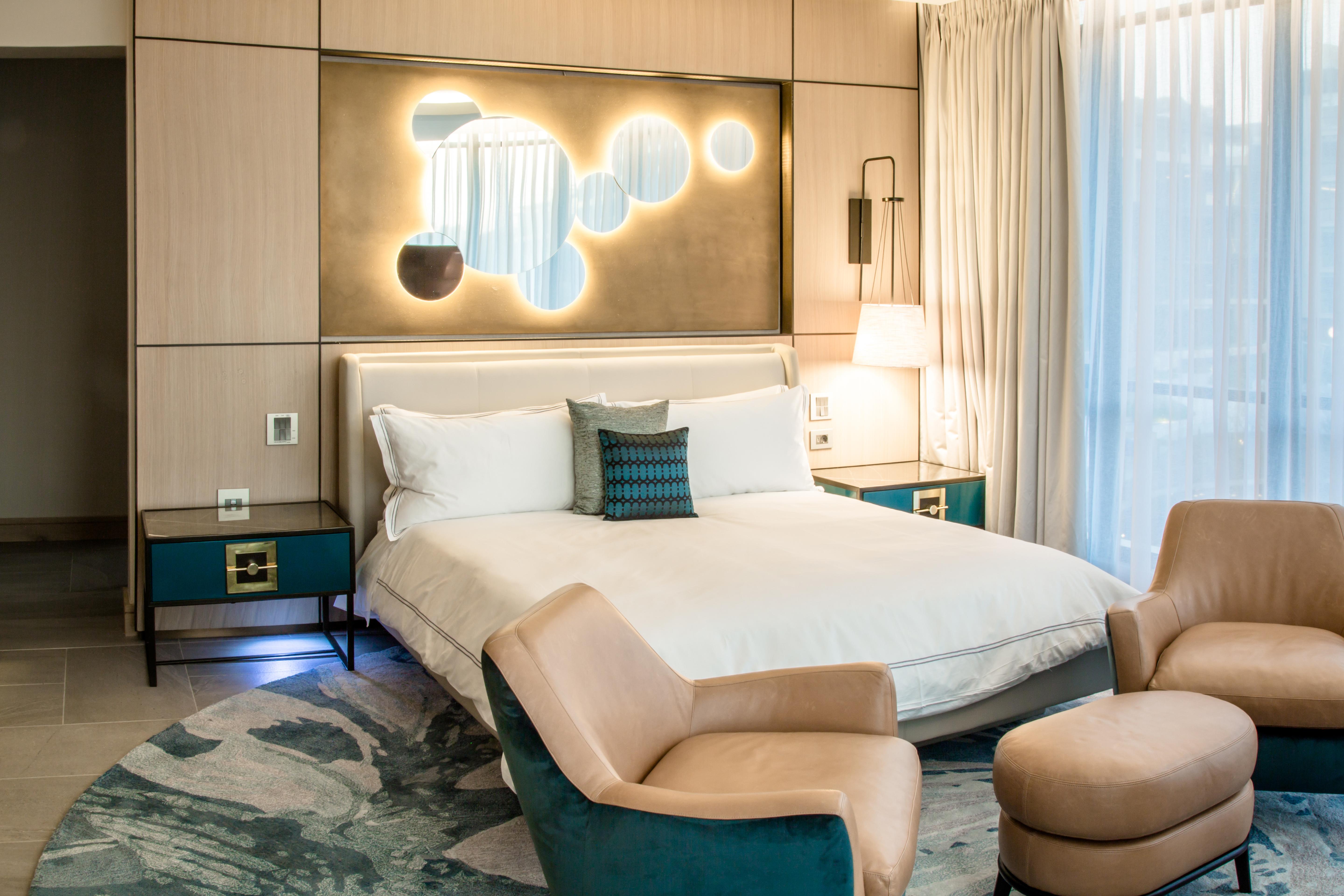 The Houghton Hotel, Spa, Wellness & Golf Joanesburgo Exterior foto A bedroom at the hotel